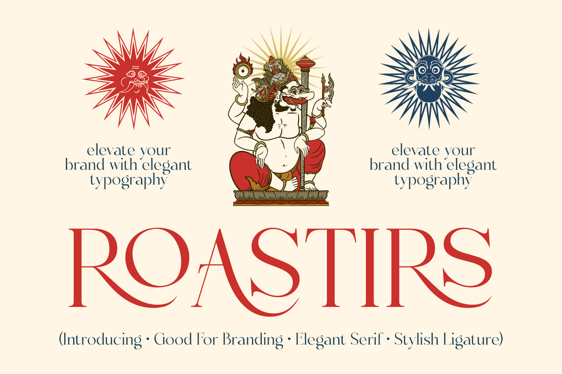 Roastirs - Elegant Editorial Serif Font | Timeless Type